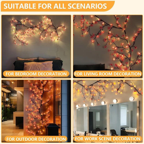 Cherry LED Tree Branch Lights